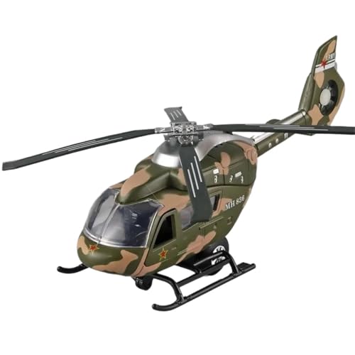 1: 64 for Militärhubschrauber Legierung Modell Ornamente Sammlung(Green) von RHUIMEI