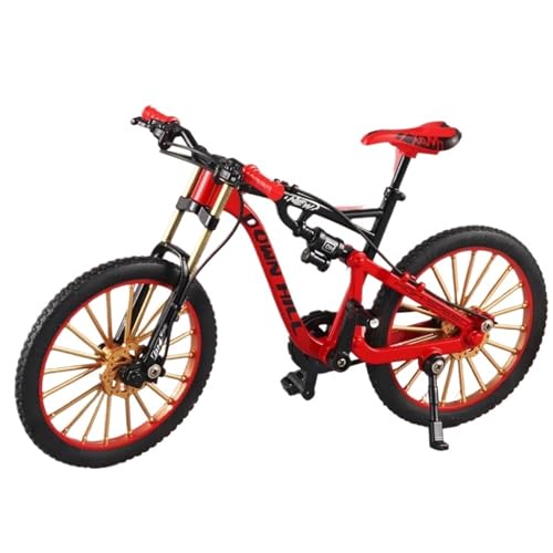 1: 8 Für Dreifarbiges Verzögerungslegierungs-Mountainbike-Modell(Red) von RHUIMEI