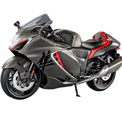 1: 9 Für Falcon Motorrad Modell Simulation Legierung Figur Ornamente(Chrome) von RHUIMEI