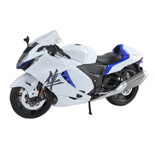 1: 9 Für Hayabusa GSX-1300R Legierung Motorrad Druckgussmodell(White) von RHUIMEI