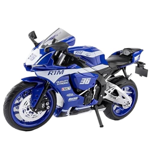 1: 9 Für R1M Motorrad-Legierungsmodelle(Purple) von RHUIMEI