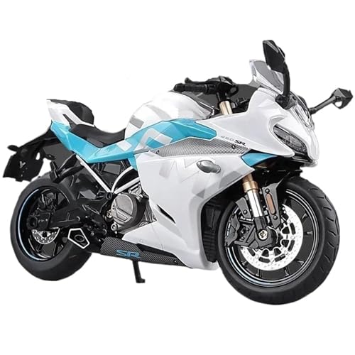 1:12 Für CF 250SR Simulierte Legierung Motorrad Modell(White) von RHUIMEI