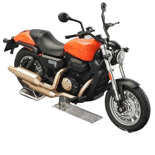 1:12 Für Flash 300 Motorrad Legierung Modell Motorrad Sammlung Ornamente(Orange) von RHUIMEI