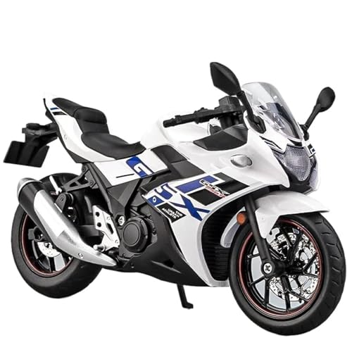 1:12 Für GSX-250R Motorrad Legierung Druckguss Modell(White) von RHUIMEI