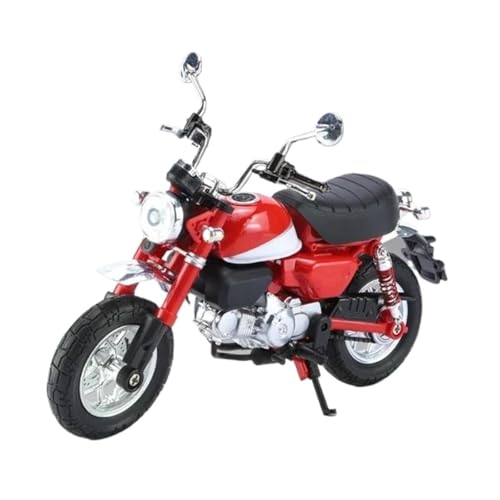 1:12 Für Monkey 125 Legierung Sport Motorrad Modell(Red) von RHUIMEI