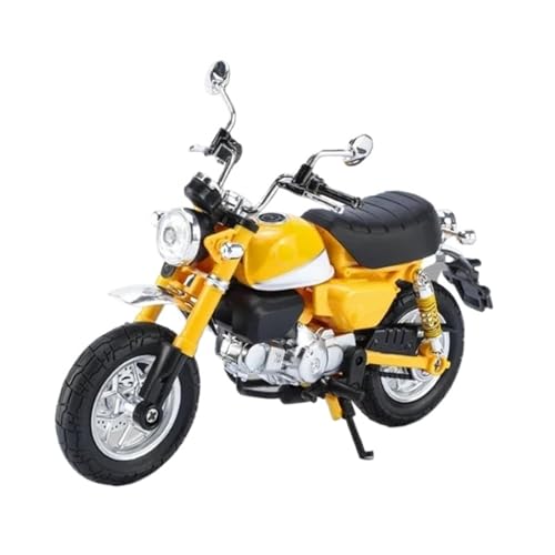 1:12 Für Monkey 125 Legierung Sport Motorrad Modell(Yellow) von RHUIMEI