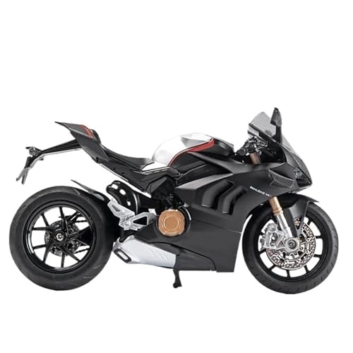 1:12 Für Panigale V4S Legierung Diecast Motorrad Modell(Black) von RHUIMEI