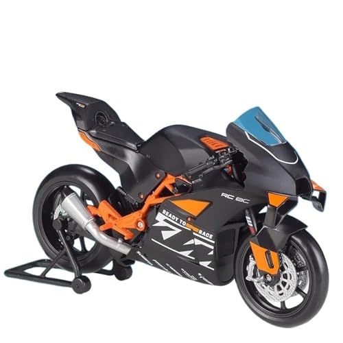 1:12 Für Rc 8c Road Racing Alloy Motorradmodell(Black) von RHUIMEI