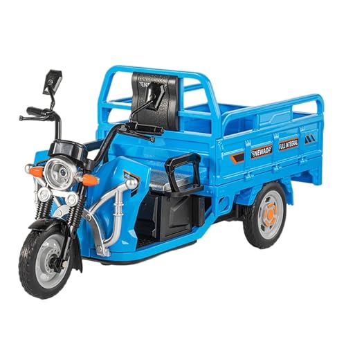 1:12 for Elektro-Dreirad Legierung Druckguss Motorrad Modell(Blue) von RHUIMEI