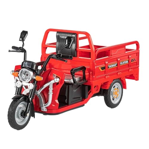 1:12 for Elektro-Dreirad Legierung Druckguss Motorrad Modell(Red) von RHUIMEI