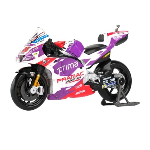 1:18 2022 GP Rennstrecken-Simulationslegierung Motorrad-Modellsammlung Ornamente Exquisite(Purple 5) von RHUIMEI