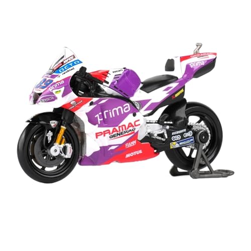 1:18 2022 GP Rennstrecken-Simulationslegierung Motorrad-Modellsammlung Ornamente Exquisite(Purple 89) von RHUIMEI