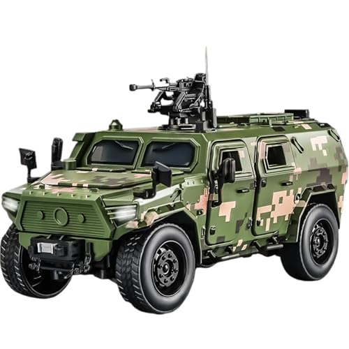 1:18 Für Dongfeng Warrior Dritte-Generation Gepanzerte Fahrzeug Legierung Militärischen Off-Road Fahrzeug Modell(Multi-Colored) von RHUIMEI