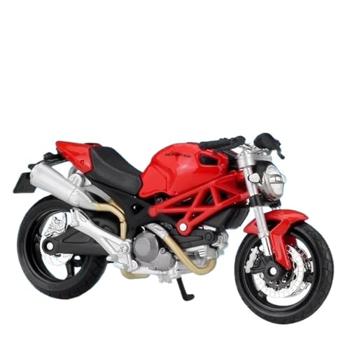 1:18 Für Monster 696 Alloy Racing Motorradmodell von RHUIMEI