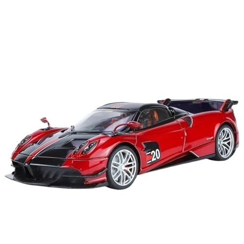 1:18 for Huaya Legierung Sport Auto Modell Ornamente Sammlung(Red) von RHUIMEI