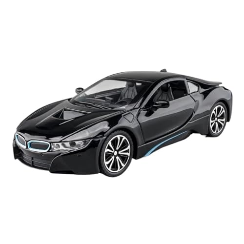 1:22 Für I8 Sportwagen Legierung Druckguss Modellauto(Black) von RHUIMEI