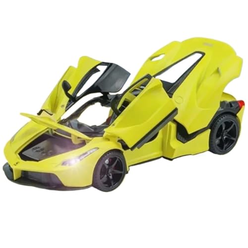 1:22 Für Laferrari FXX K Druckguss-Legierung Automodell(Yellow) von RHUIMEI