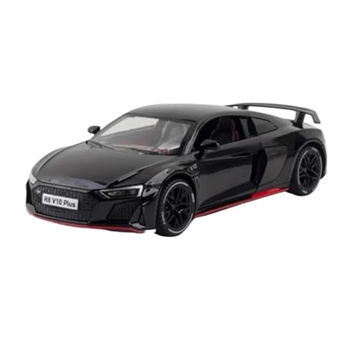1:24 For R8 V10 Plus Alloy Diecast Performance Roadster Modell(Black) von RHUIMEI