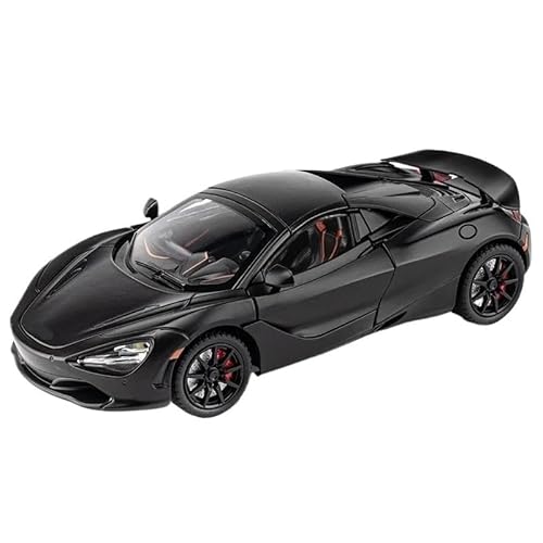 1:24 Für 720 S Alu-Druckguss-Sportwagenmodell(Black) von RHUIMEI