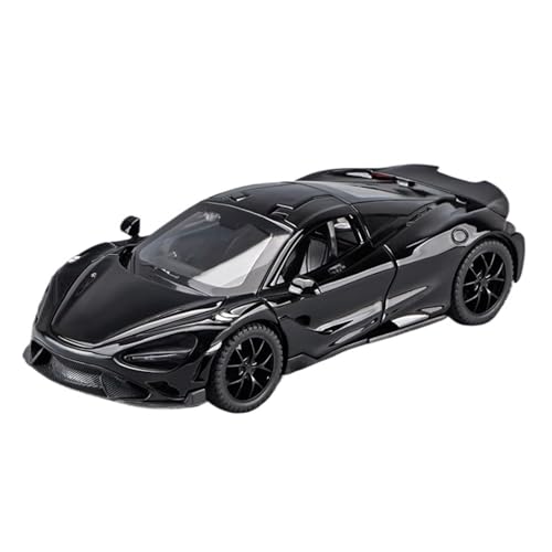 1:24 Für 720s Sportwagen Legierung Automodell Simulation Sammlung Rennwagenmodell(Black) von RHUIMEI