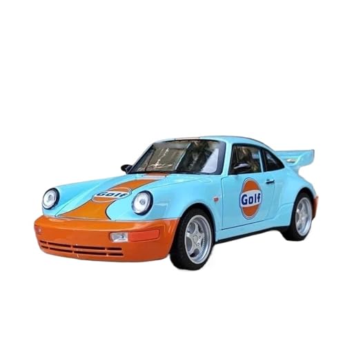 1:24 Für 964 RS Classic Roadster Metall Diecast Modell Auto(Blue) von RHUIMEI