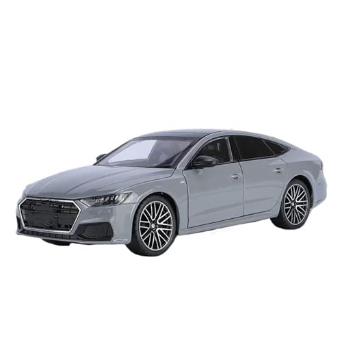 1:24 for A7 Druckgusslegierung Automodell Sammlerornamente(Gray) von RHUIMEI