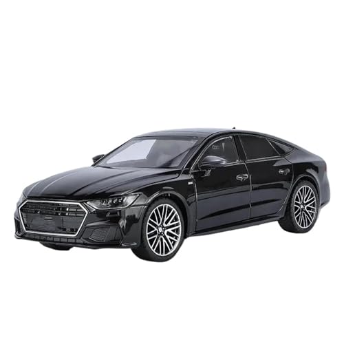 1:24 for A7 Druckgusslegierung Automodell Sammlerornamente(Black) von RHUIMEI