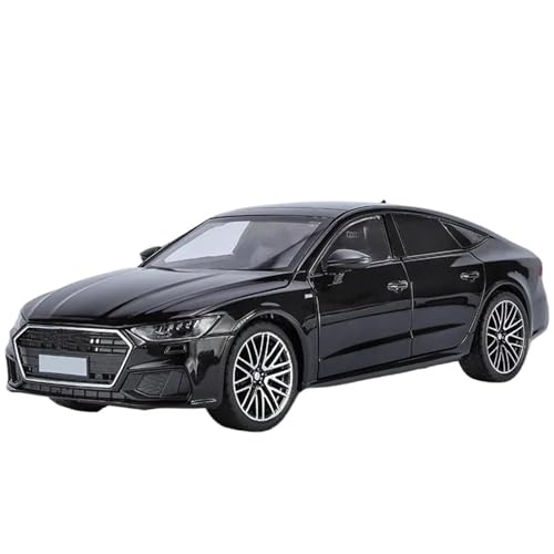 1:24 Für A7 Legierung Limousine Modell(Black) von RHUIMEI