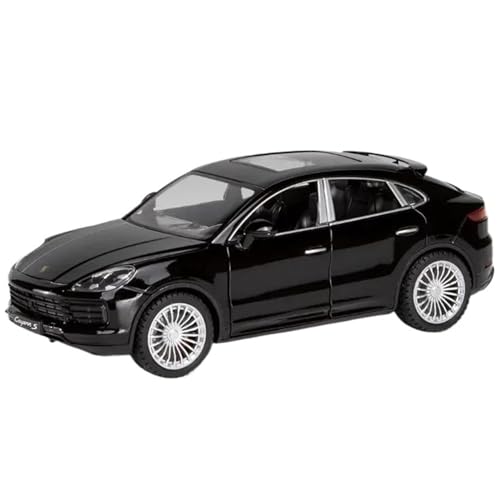 1:24 Für Cayenne S Turbo SUV Legierung Diecast Auto Modell(Black) von RHUIMEI