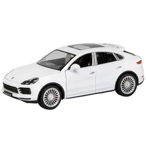 1:24 Für Cayenne Turbo S Legierung Diecast Automodell(White) von RHUIMEI
