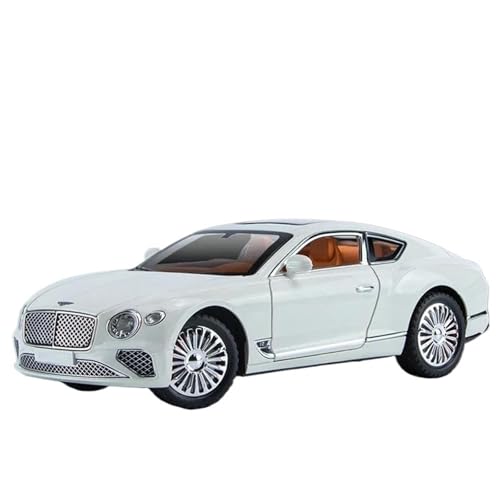 1:24 Für Continental GT(White) Metalllegierungsmodellkollektion von RHUIMEI