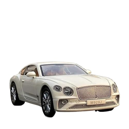 1:24 Für Continental GT Alloy Druckguss-Automodell(White) von RHUIMEI