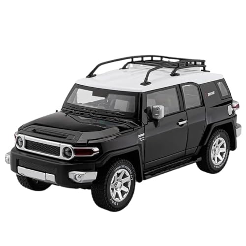 1:24 Für Cruiser SUV Diecast Metall Off-Road Fahrzeug Modell(Black) von RHUIMEI