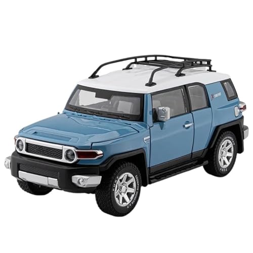 1:24 Für Cruiser SUV Diecast Metall Off-Road Fahrzeug Modell(Blue) von RHUIMEI
