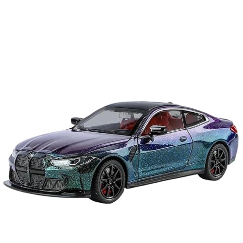 1:24 Für DAS M4 Alloy Diecast-Automodell(Purple) von RHUIMEI
