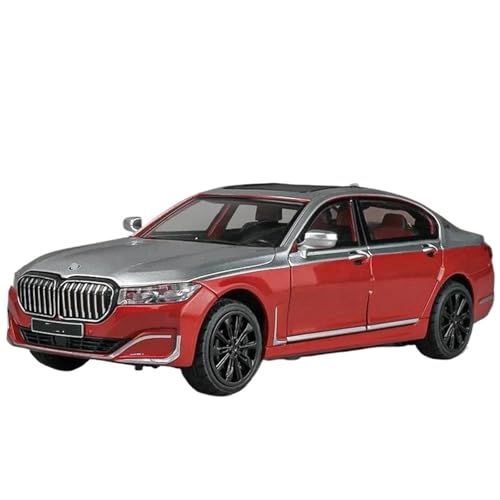 1:24 Für Die 7 760 Li Druckguss Legierung Automodell(Red) von RHUIMEI