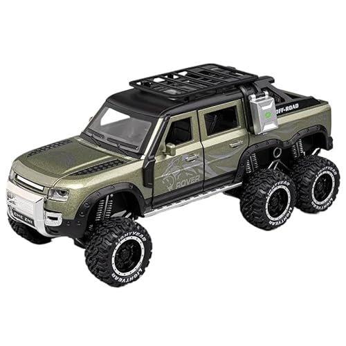 1:24 Für Defender 6X6 Legierung Buggy Auto Modell(Green) von RHUIMEI