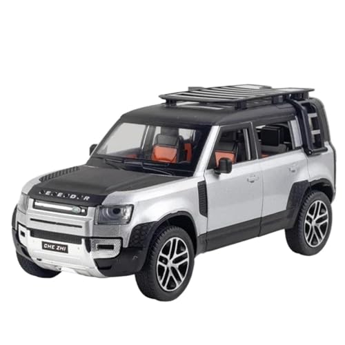 1:24 Für Defender SUV Legierung Druckguss Automodell(Silver) von RHUIMEI