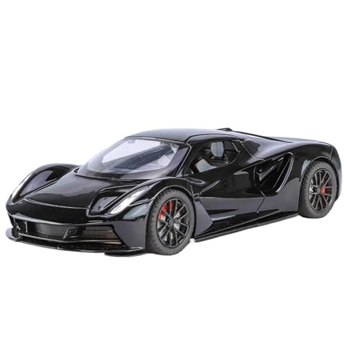 1:24 Für EVIJA Legierung Druckguss Sportwagenmodell(Black) von RHUIMEI