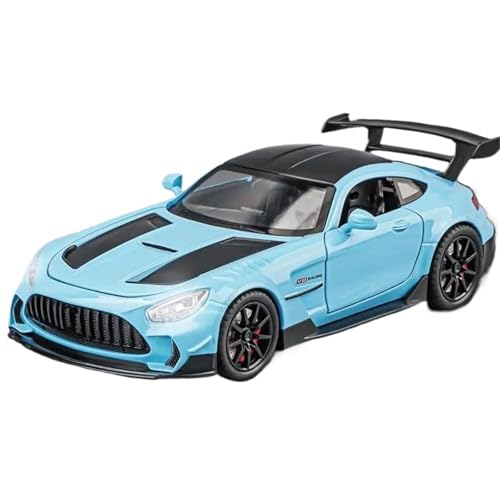 1:24 Für GT GTR-Legierung Druckguss-Sportwagenmodell(Blue) von RHUIMEI