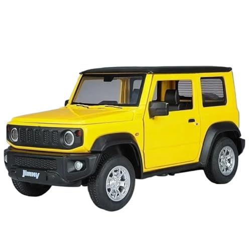 1:24 Für Jimny Off-Road SUV Legierung Druckguss-Modell(Yellow) von RHUIMEI