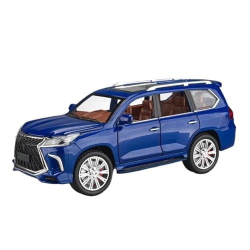 1:24 Für LX570 Off-Road SUV Legierung Druckguss Modell(Blue) von RHUIMEI