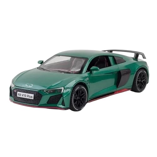 1:24 Für R8 V10 Plus Druckguss-Sportwagen-Legierung Modellauto(Green) von RHUIMEI