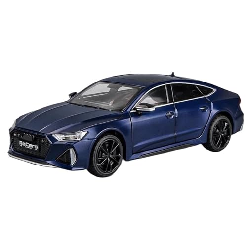 1:24 Für Rs 7 Coupe Legierung Automodelle Druckguss Metall Sportwagen(Blue) von RHUIMEI