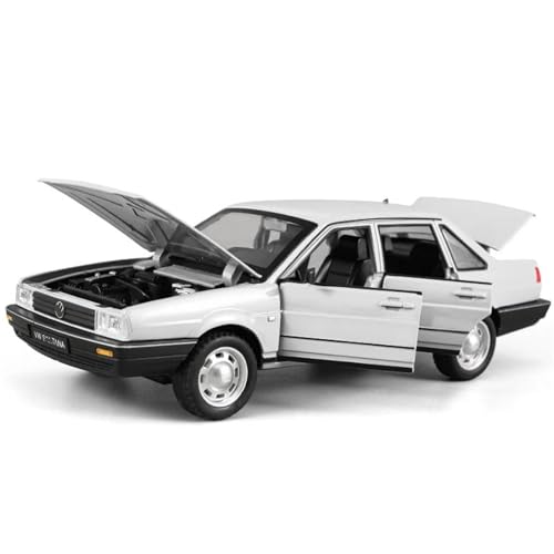 1:24 Für Santana Auto Legierung Druckguss Klassische Modell Sound Und Licht Präsentieren Sammlung(White) von RHUIMEI