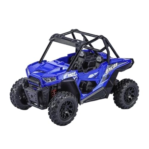 1:24 Für Strand-Gelände-Offroad-Motorradmodell Aus Legierung(Blue) von RHUIMEI