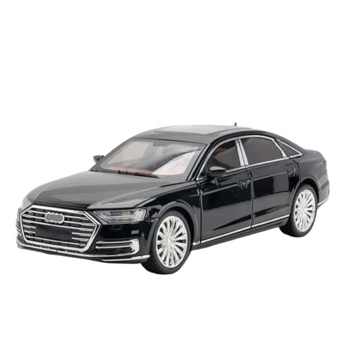 1:24 High Simulation Druckguss Legierung Auto Modell für A8 (Schwarz) von RHUIMEI