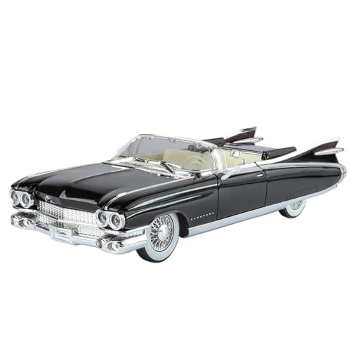 1:24 for Eldorado Biarritz 1959 Serie 62 Luxus Auto Legierung Druckguss Modell(Black) von RHUIMEI