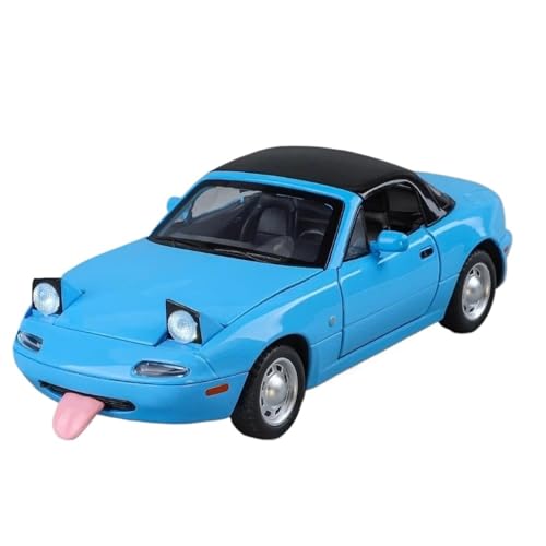 1:24 for MX-5 Legierung Druckguss Auto Modell Sammlung Ornamente(Blue) von RHUIMEI