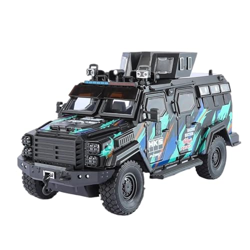 1:24 for Sabertooth Explosionsgeschütztes Druckgussmodell Aus Automobillegierung(Blue) von RHUIMEI